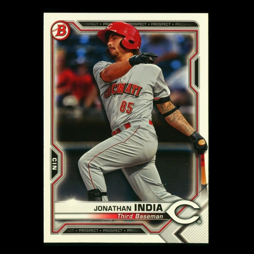 Jonathan India 2021 Bowman Prospect Reds