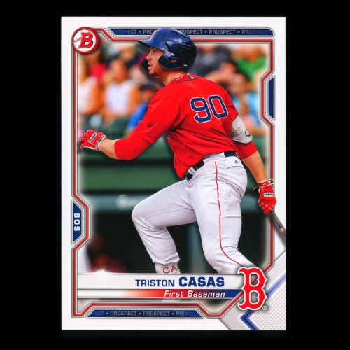 Triston Casas 2021 Bowman Prospect Red Sox