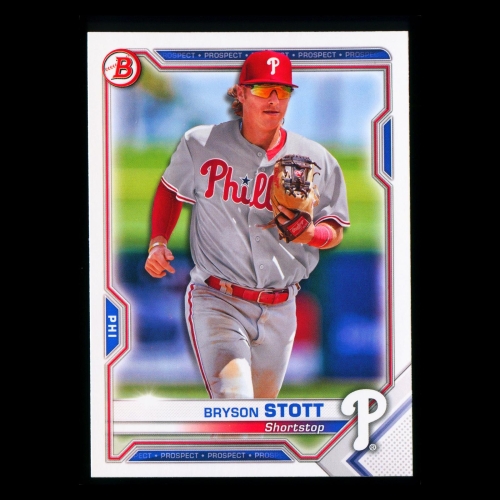 Bryson Stott 2021 Bowman Prospect Phillies