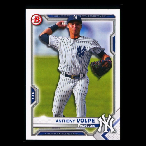 Anthony Volpe 2021 Bowman Prospect Yankees