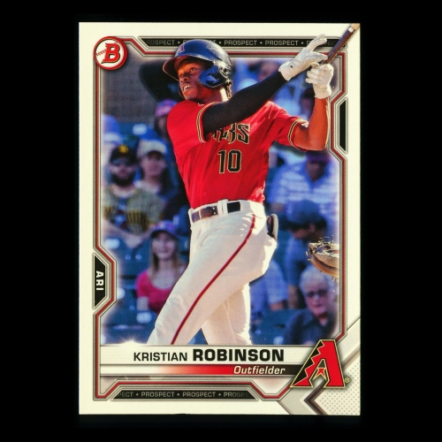 Kristian Robinson 2021 Bowman Prospect Diamondbacks