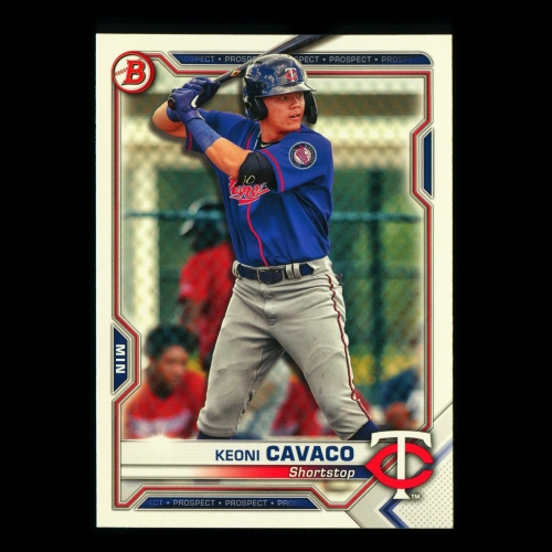 Keoni Cavaco 2021 Bowman Prospect Twins
