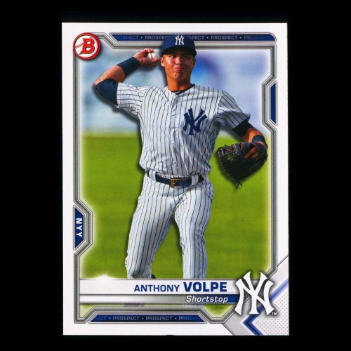 Anthony Volpe 2021 Bowman Prospect Yankees