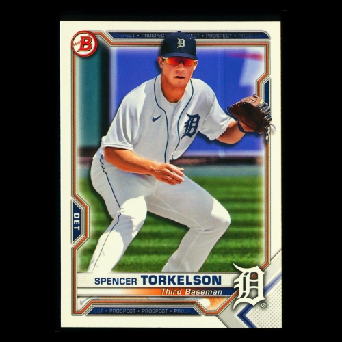 Spencer Torkelson 2021 Bowman Prospect Tigers