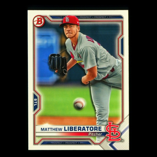 Matthew Liberatore 2021 Bowman Prospect Cardinals