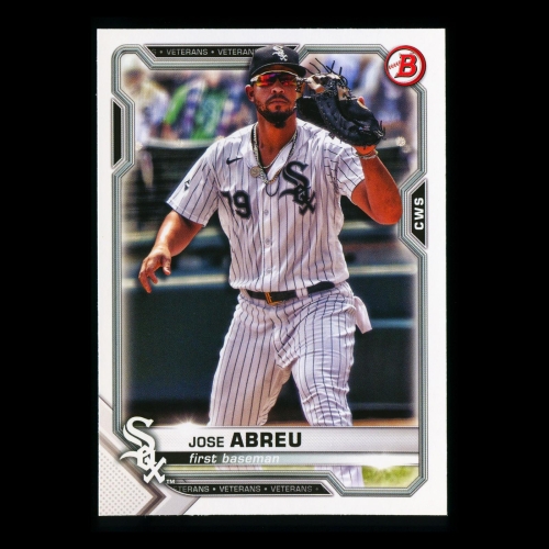 Jose Abreu 2021 Bowman White Sox