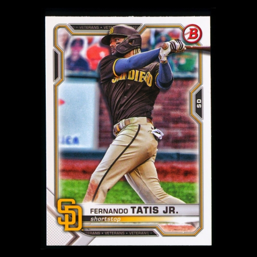 Fernando Tatis Jr. 2021 Bowman Padres