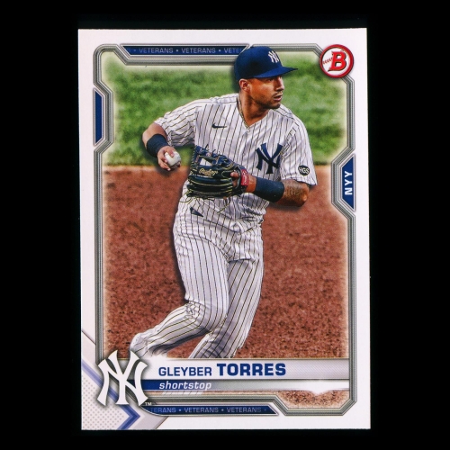 Gleyber Torres 2021 Bowman Yankees