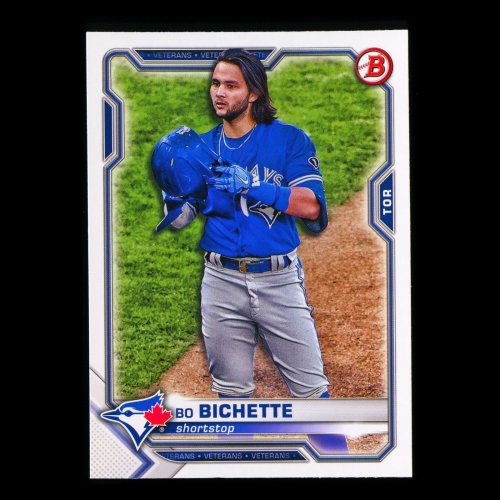 Bo Bichette 2021 Bowman Blue Jays