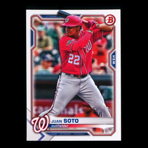 Juan Soto 2021 Bowman Nationals