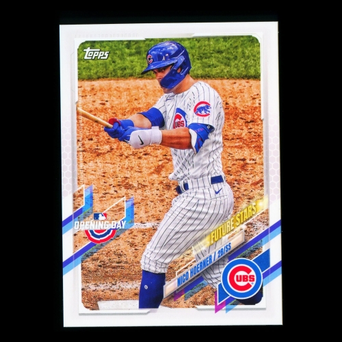 Nico Hoerner 2021 Topps Opening Day Future Stars Cubs
