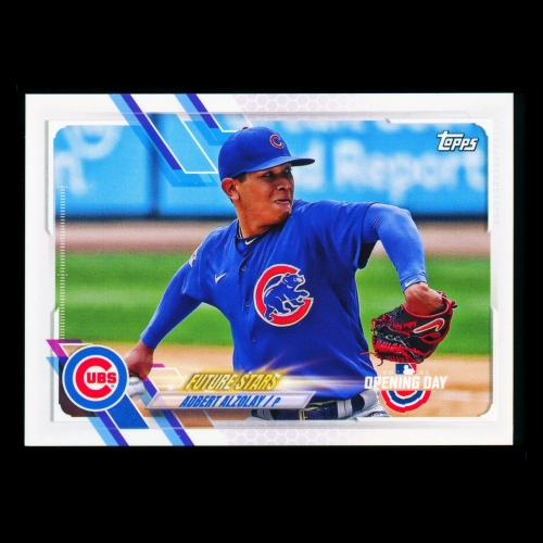 Adbert Alzolay 2021 Topps Opening Day Future Stars Cubs