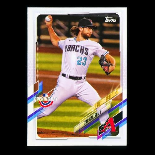 Zac Gallen 2021 Topps Opening Day Future Stars Diamondbacks