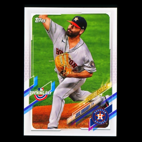Jose Urquidy 2021 Topps Opening Day Future Stars Astros
