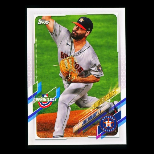 Jose Urquidy 2021 Topps Opening Day Future Stars Astros