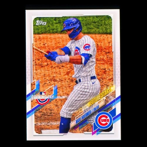 Nico Hoerner 2021 Topps Opening Day Future Stars Cubs