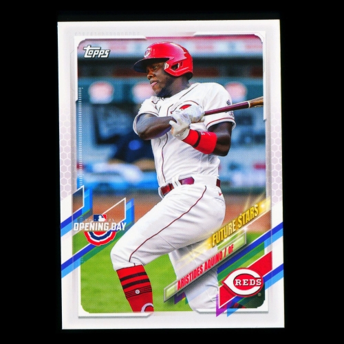 Aristides Aquino 2021 Topps Opening Day Future Stars Reds
