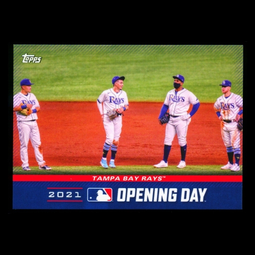 Tampa Bay Rays 2021 Topps Opening Day