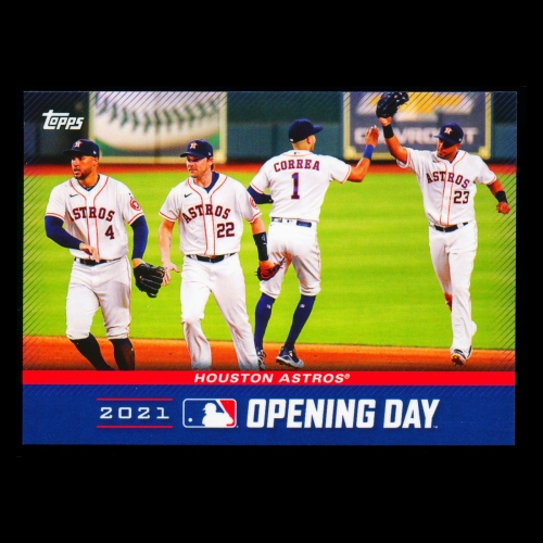Houston Astros 2021 Topps Opening Day
