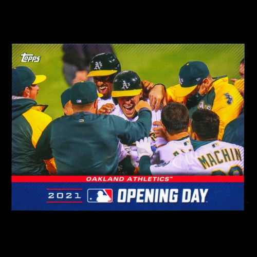 Oakland Athletics 2021 Topps Opening Day