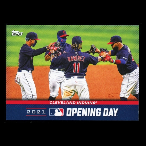 Cleveland Indians 2021 Topps Opening Day