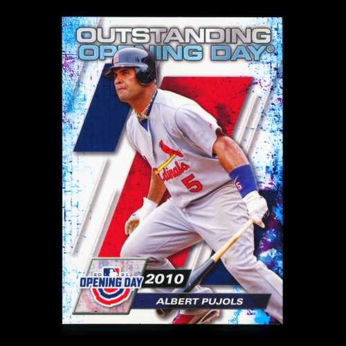 Albert Pujols 2021 Topps Opening Day 2010 Cardinals