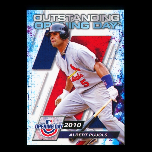 Albert Pujols 2021 Topps Opening Day 2010 Cardinals