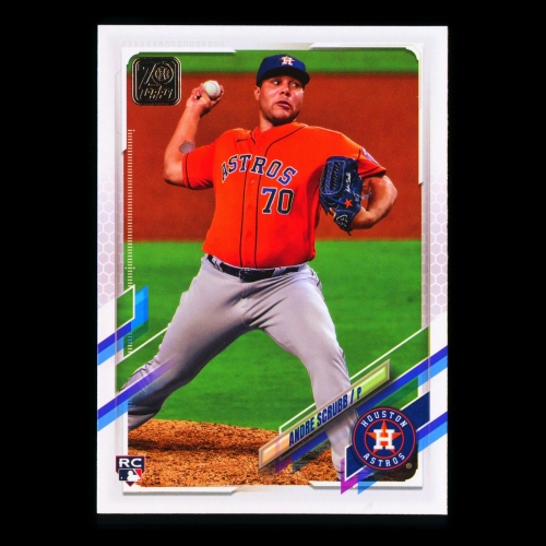 Andre Scrubb RC Topps 2021 Rookie Astros