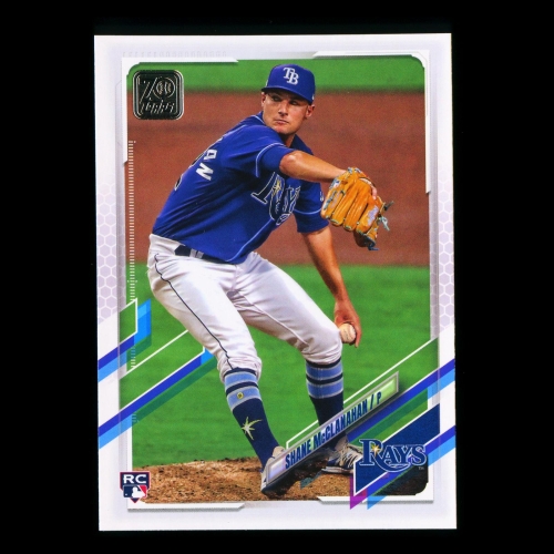 Shane McClanahan RC Topps 2021 Rookie Rays