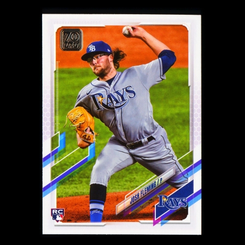 Josh Fleming RC Topps 2021 Rookie Rays