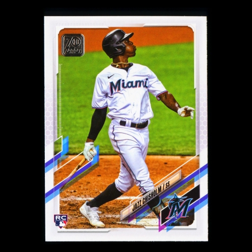 Jazz Chisholm RC Topps 2021 Rookie Marlins