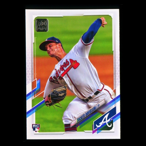 Tucker Davidson RC Topps 2021 Rookie Braves