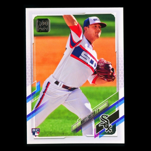 Matt Foster RC Topps 2021 Rookie White Sox