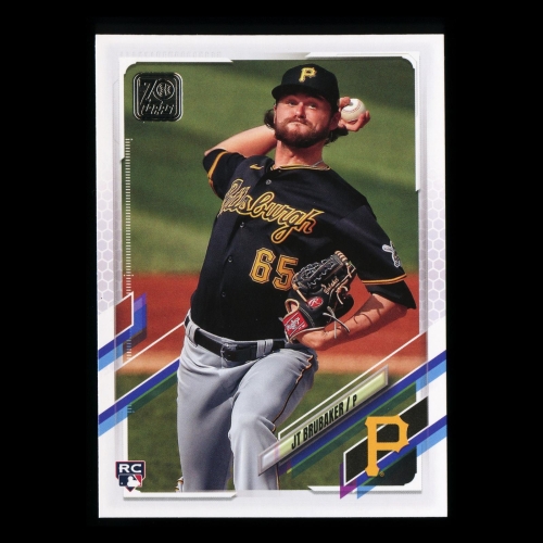 JT Brubaker RC Topps 2021 Rookie Pirates
