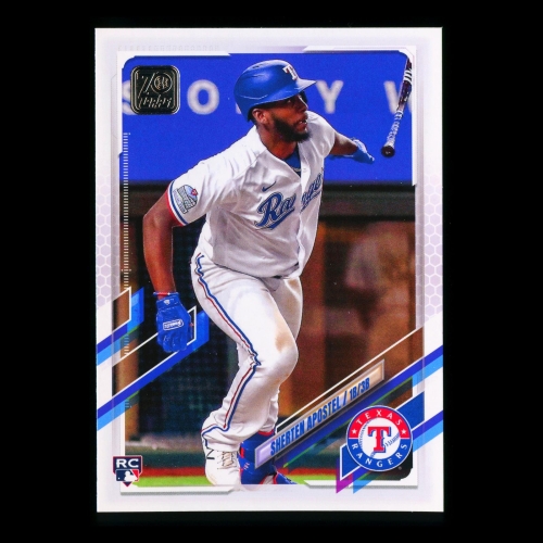 Sherten Apostel RC Topps 2021 Rookie Rangers