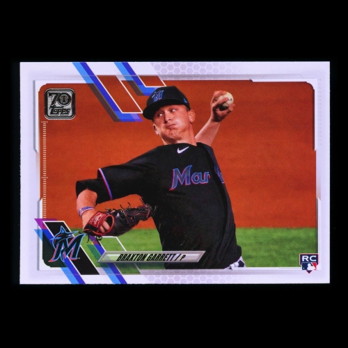 Braxton Garrett RC Topps 2021 Rookie Marlins