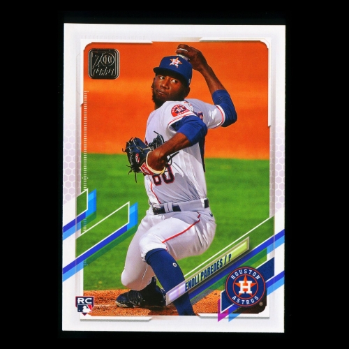 Enoli Paredes RC Topps 2021 Rookie Astros