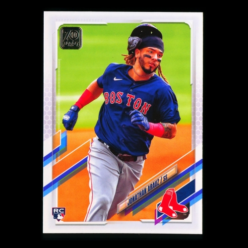 Jonathan Arauz RC Topps 2021 Rookie Red Sox