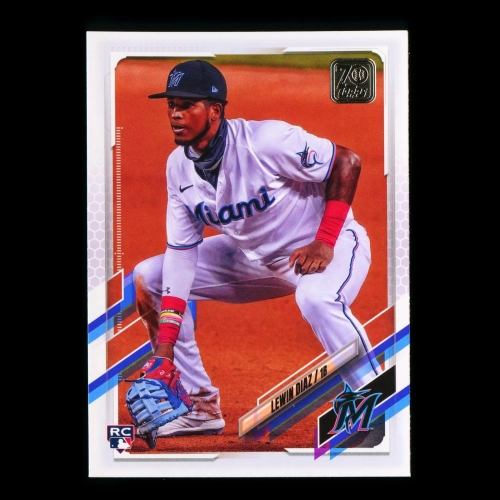 Lewin Diaz RC Topps 2021 Rookie Marlins