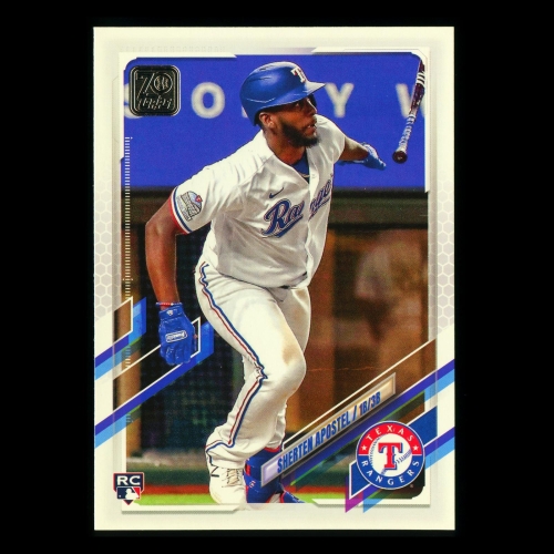 Sherten Apostel RC Topps 2021 Rookie Rangers