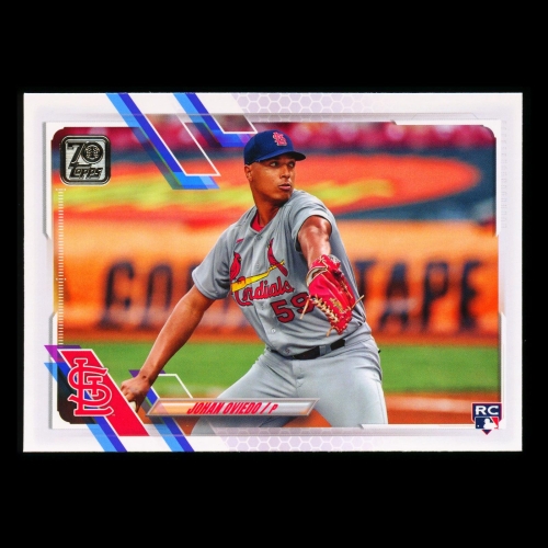 Johan Oviedo RC Topps 2021 Rookie Cardinals