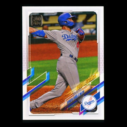 Edwin Rios Topps 2021 Future Stars Dodgers