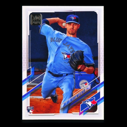 Julian Merryweather RC Topps 2021 Rookie Blue Jays