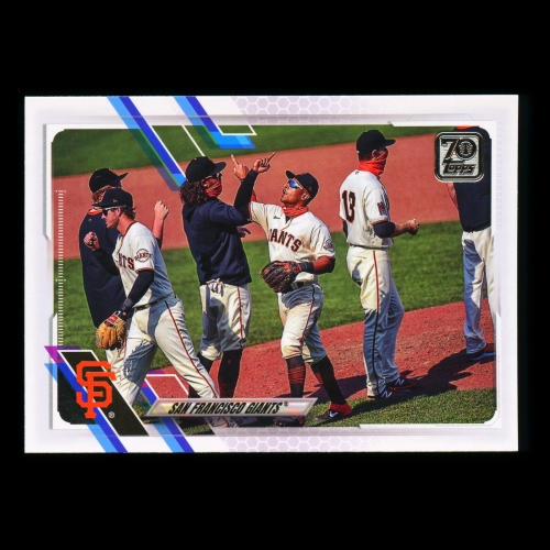 San Francisco Giants Topps 2021 Team Card Oracle Park