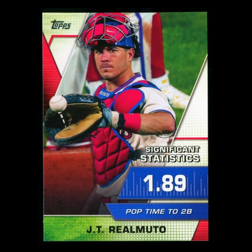 J.T. Realmuto Topps 2021 Significant Statistics Phillies