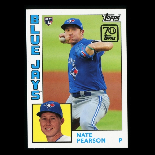 Nate Pearson RC 2021 Topps 70 Years of Topps Rookie Blue Jays