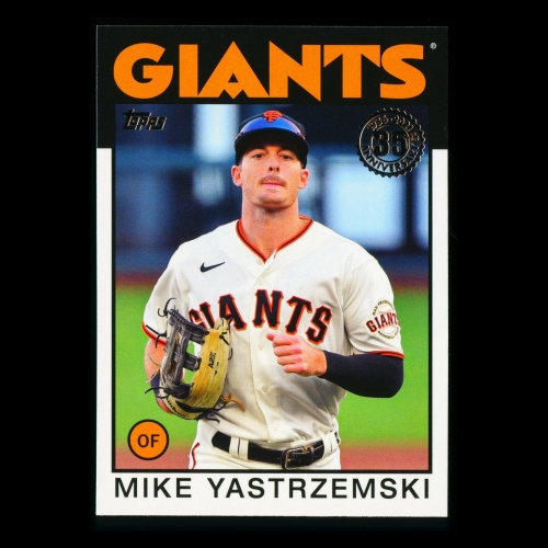 Mike Yastrzemski 2021 Topps 1986 Retro Giants