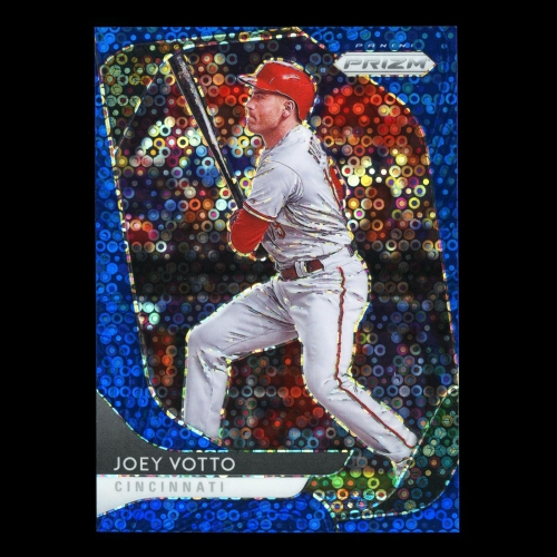 Joey Votto 2020 Prizm Blue Donuts Reds 085/199