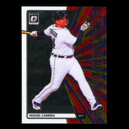 Miguel Cabrera 2020 Optic Stained Glass Tigers