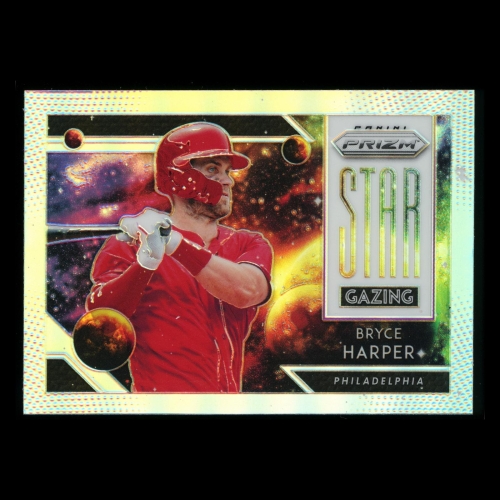Bryce Harper 2019 Prizm Star Gazing Silver Phillies